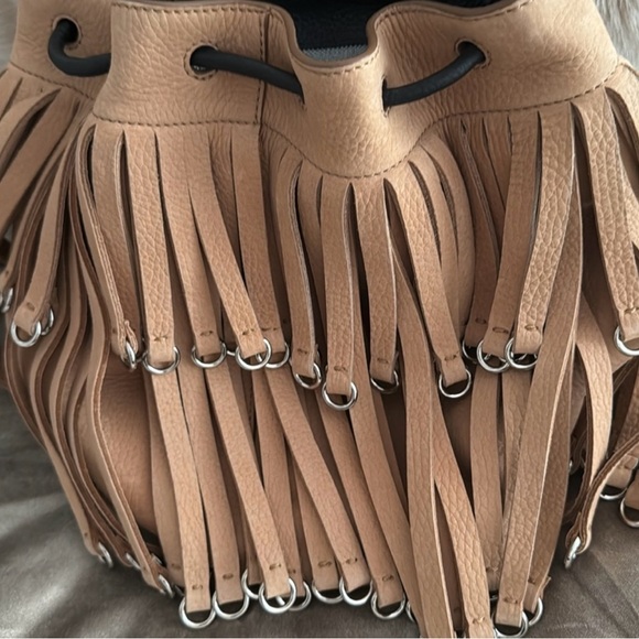 Alexander Wang brand new suede Fringe  Bag - Picture 2 of 5
